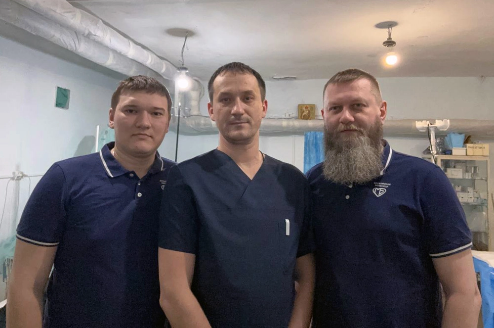 
 По велению долга. Военврач Круглов каждый день совершает подвиг на передовой    