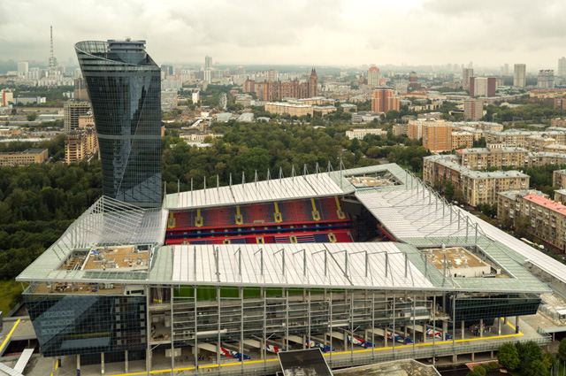 Стадион «Арена ЦСКА» готов принимать до 30 000 болельщиков, на двух стоянках помещается 1400 автомобилей.