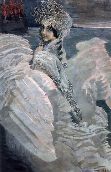 «Царевна-Лебедь», Михаил Врубель, 1900 год