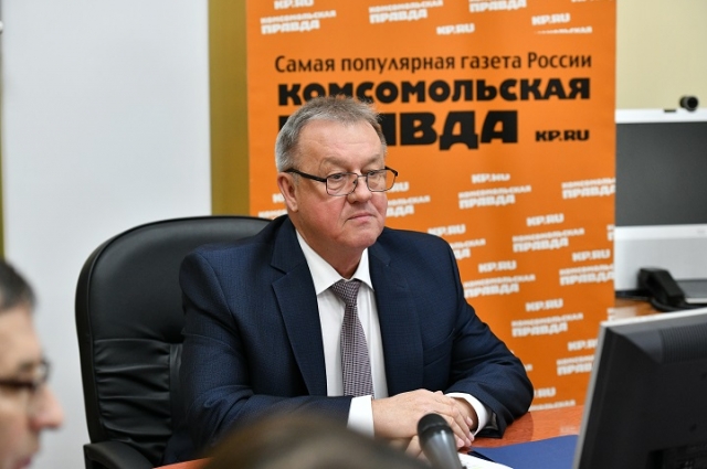 Управляющий Омским региональным отделением Фонда социального страхования РФ Александр Лось.