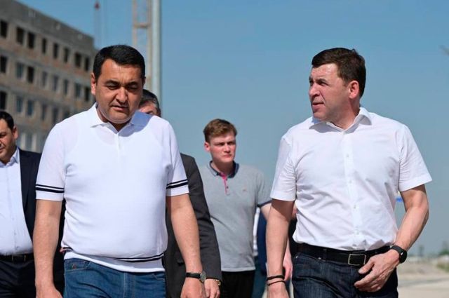 Губернатор Свердловской области находится с рабочим визитом в Узбекистане