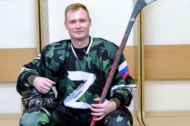 Сергей Михайлов с детства играет в хоккей.