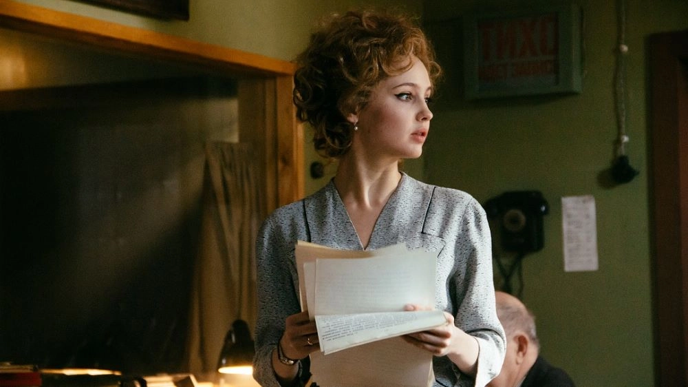 Юлия Хлынина в фильме «Лев Яшин. Вратарь моей мечты», 2019 г. 