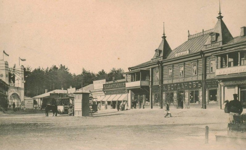 Бывшее село Богородское (район современной Москвы). 