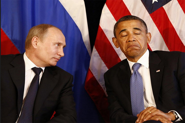 Путин и Обама