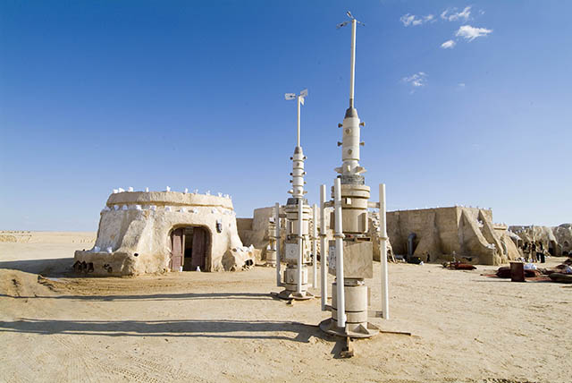 Старый город Туниса использовался в качестве декораций к Звездным войнам 