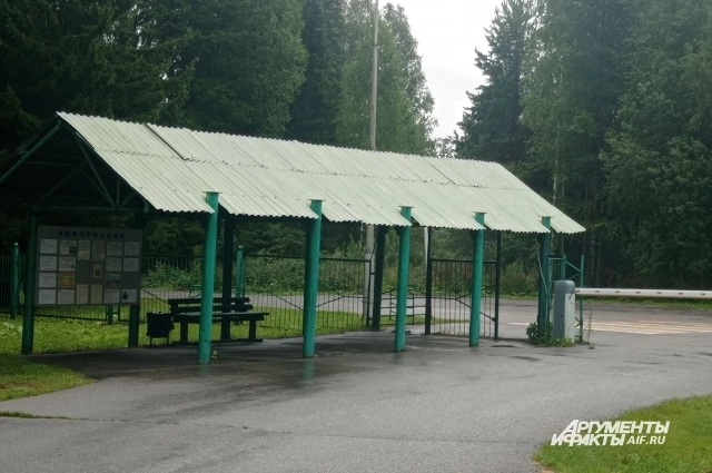 Территория лагеря