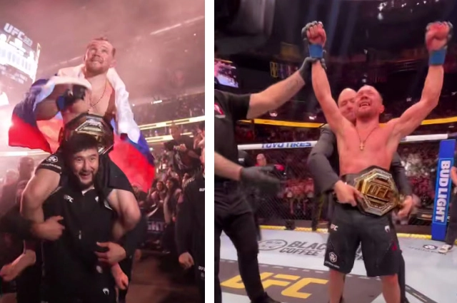 Петр Ян после победы над Мерабом Двалишвили.