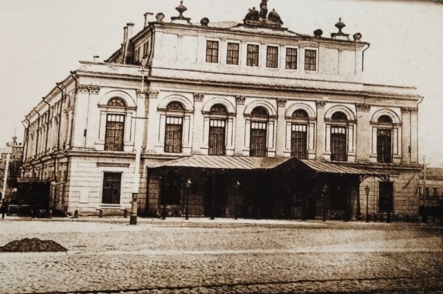 Казанский городской театр. 1880 - 1886 годы. 