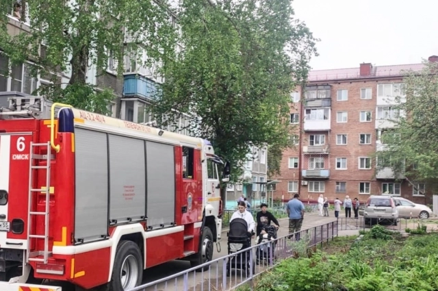 Дом, в котором случился пожвр.