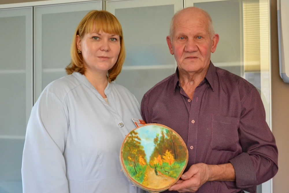 Иван Вдовин сдружился с доктором Еленой Казулиной, которая знает историю его болезни.