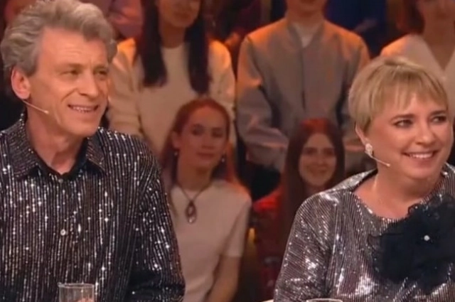 Владимир Карабаев и Ирина Потапенко.