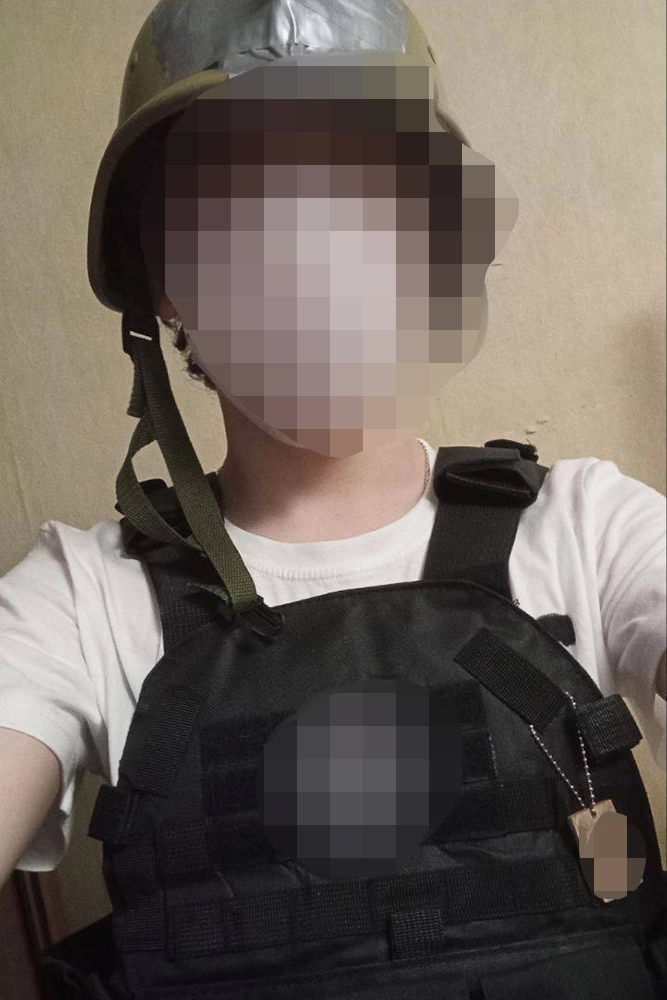 Фото нападавшего.