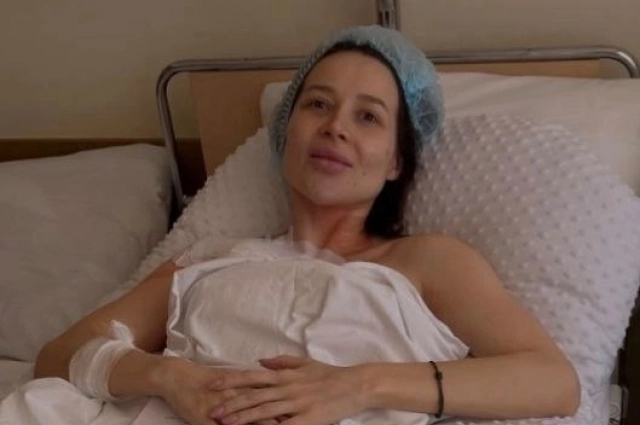 Лерчек в больнице.