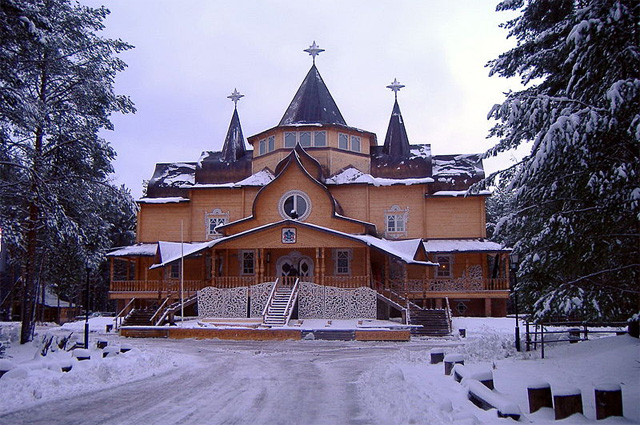 Дом Деда Мороза в Великом Устюге.