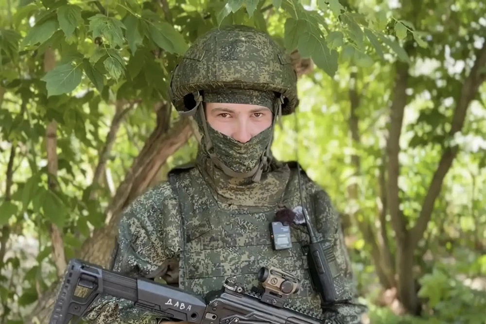 Боец с позывным Дава.
