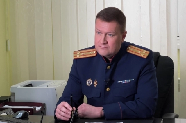 Заместитель руководителя СУ СК России по Омской области Михаил Зайцев.