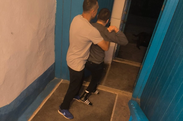 Никита Надеин с отцом.