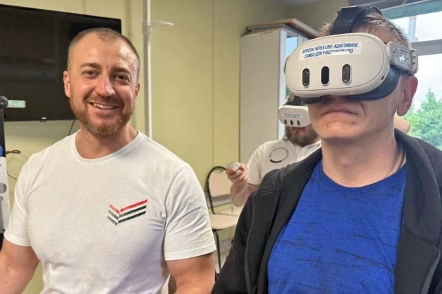 VR-очки – для эффекта присутствия на татами.