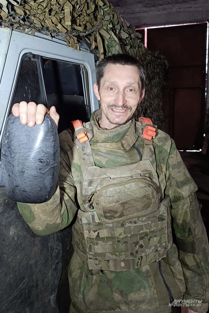 Военнослужащий Сергей Навареных с&nbsp;позывным «Рокер».