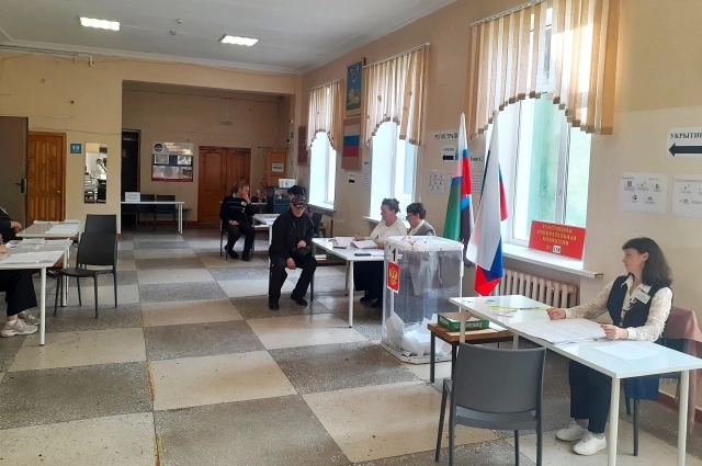 Зал для голосования.