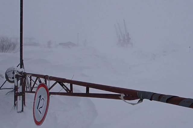 Метель в Николаевске-на-Амуре