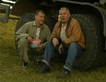 Кадр из сериала «Дальнобойщики», 2000 г