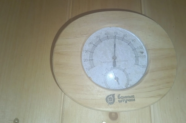Градусник для измерения температуры в бане.