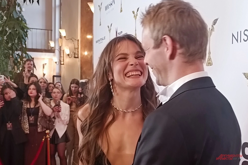 Илья Малаков и его супруга актриса Ангелина Стречина.