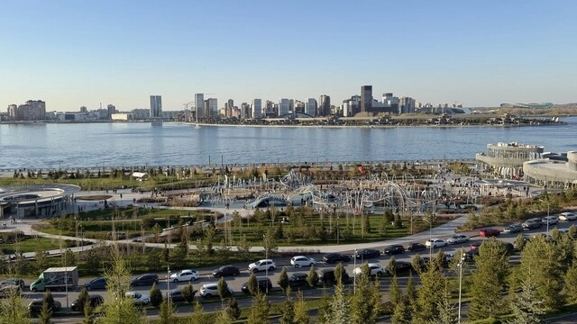 Парк Елмай, набережная Казани