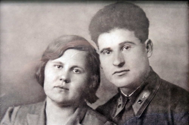   Николай Жуган с супругой Тамарой Иосифовной, с которой они прожили вместе 70 лет.