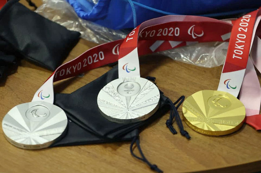 На Паралимпийских играх в Токио спортсмены из Дзержинска завоевали шесть медалей, в том числе четыре «золота».