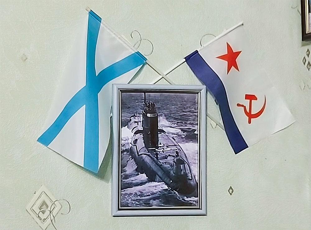 Подводная лодка К-56, на которой служил Леонид Дзюба.