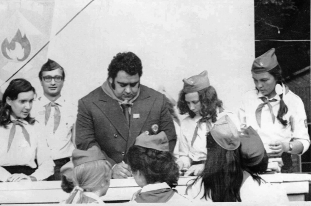 В 1976 году воспитанников лагеря посетил знаменитый советский тяжелоатлет, двукратный олимпийский чемпион Василий Алексеев.