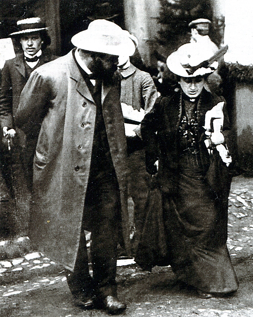 Роза Люксембург и Александр Парвус.