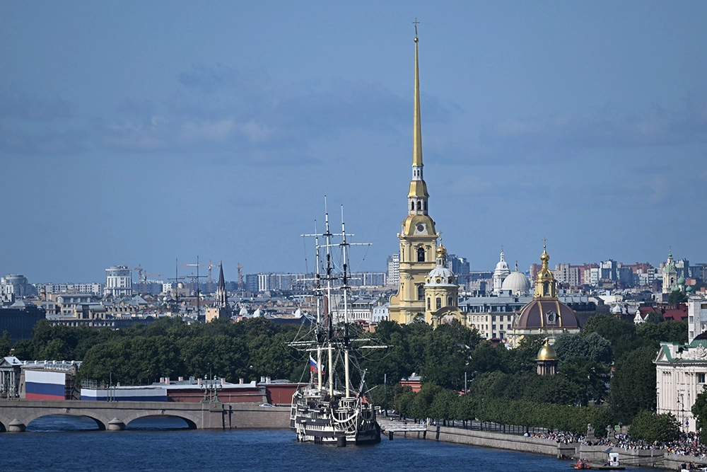 Петропавловская крепость.