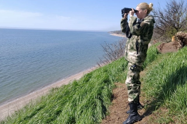 На этом месте на берегу Азовского моря Елена нашла свою любовь.