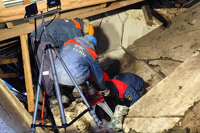 Взрыв газа в Благодатном