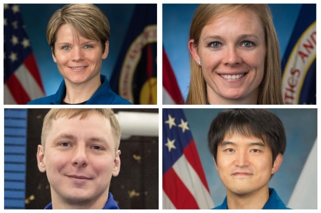 Энн Макклейн, Николь Айерс, Кирилл Песков и Такуя Ониши.