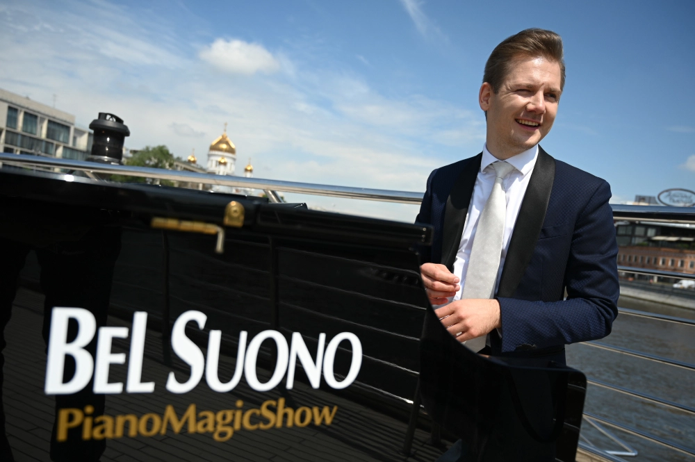 Участник фортепианного трио Bel Suono Кирилл Гущин.
