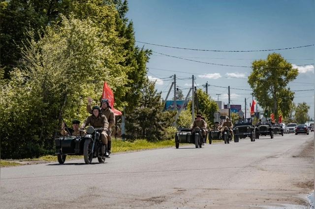 День Победы в Саракташе
