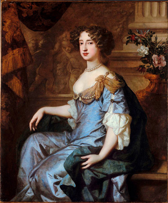 Жена Вильгельма, королева Мария II.