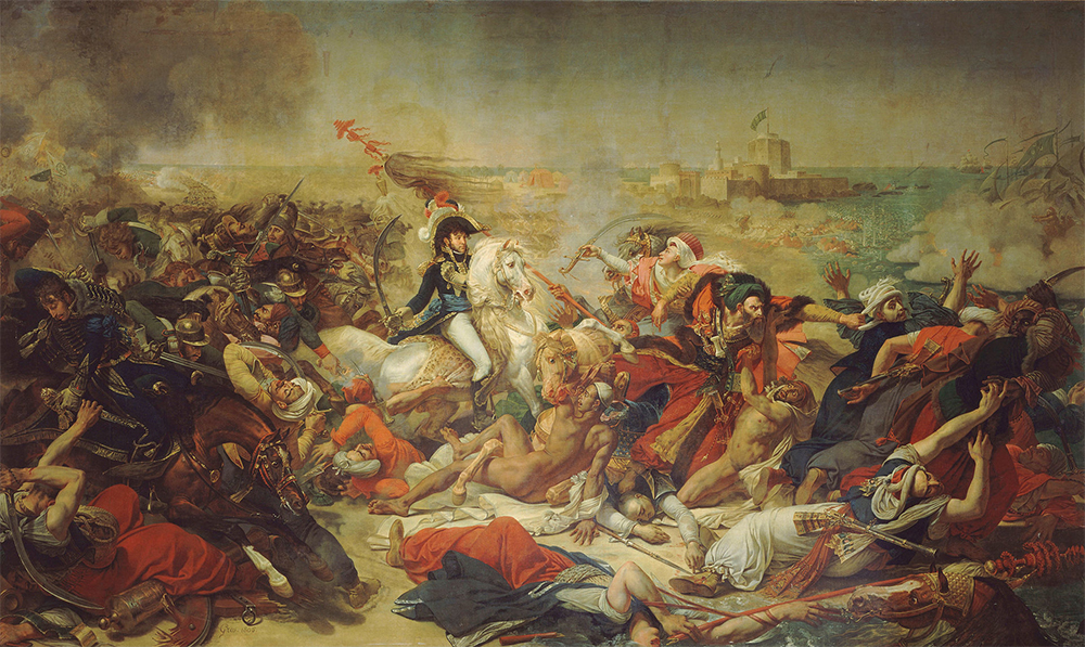 Антуан Гро. Схватка Мюрата с турками в битве при Абукире. 1806 г.