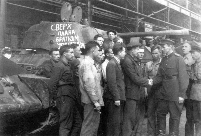 Собранный народом УДТК с 1943 года прошёл все ключевые сражения Великой Отечественной войны.