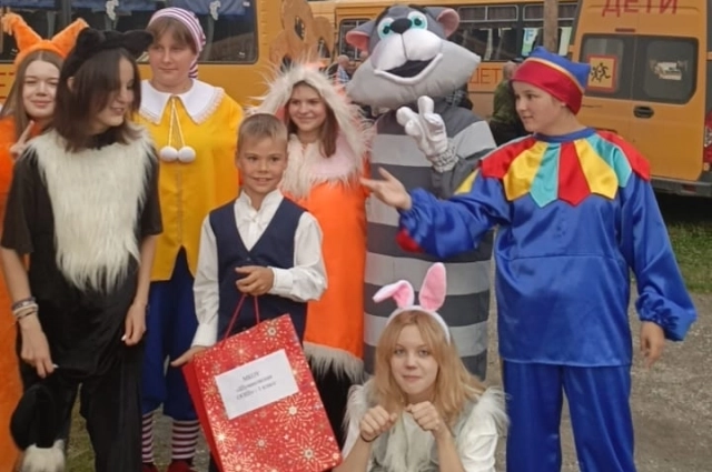 Парад первоклассников.