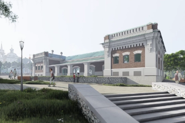 Планируется восстановить здание конюшне (там располагался павильон экзотических животных).