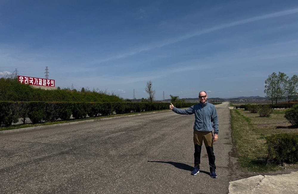 Константин отправился в Северную Корею сразу, как только страна открылась для российских туристов после эпидемии коронавируса.