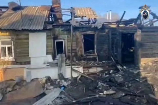 От огня ревности дом полностью сгорел.