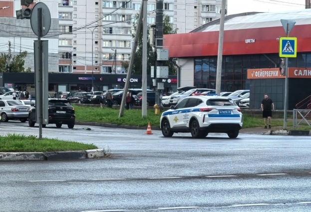 На место приехали сотрудники полиции.