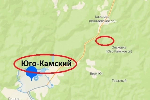 Девушка жила в Юго-Камском, её тело было обнаружено на трассе при повороте в Ольховку 